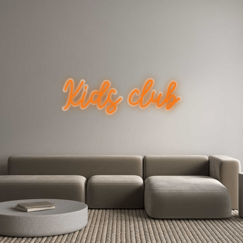 Custom Neon: Kids club - Mr Luciole