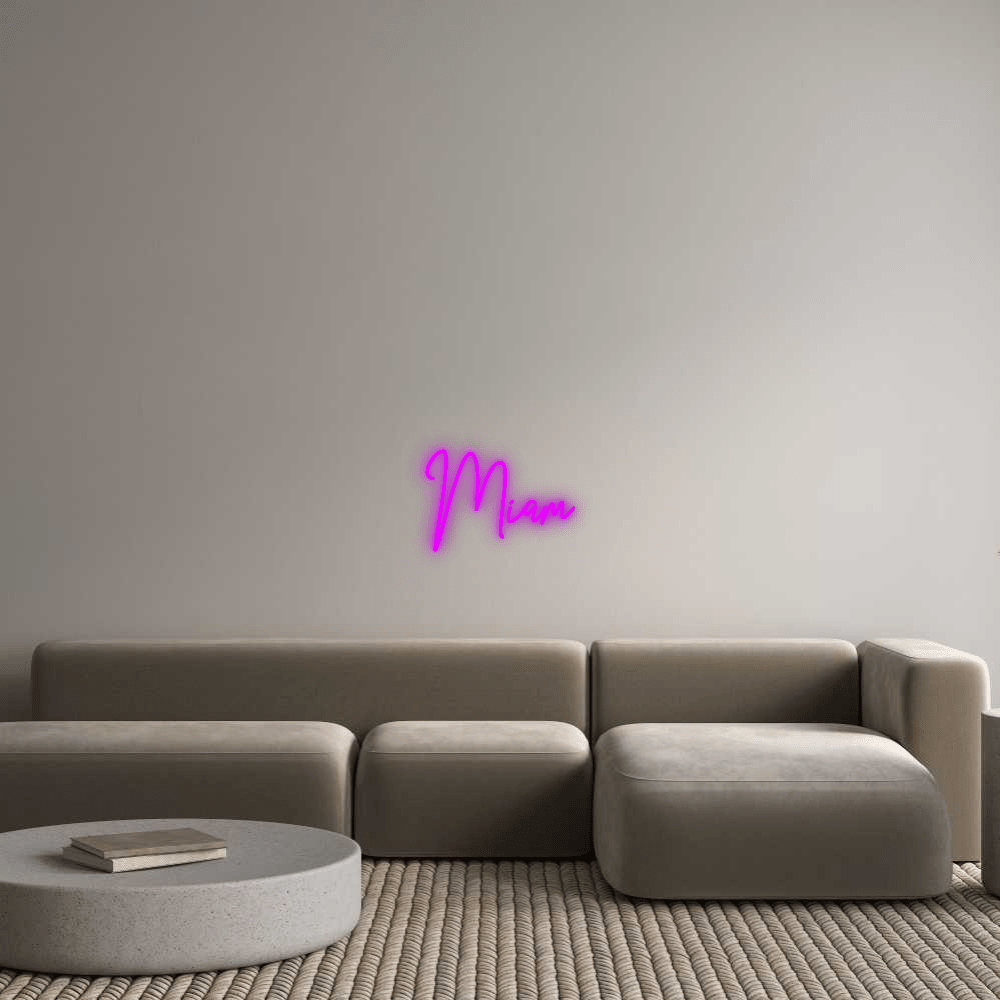 Custom Neon: Miam - Mr Luciole