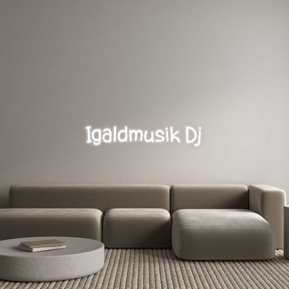 Custom Neon: Igaldmusik Dj - Mr Luciole