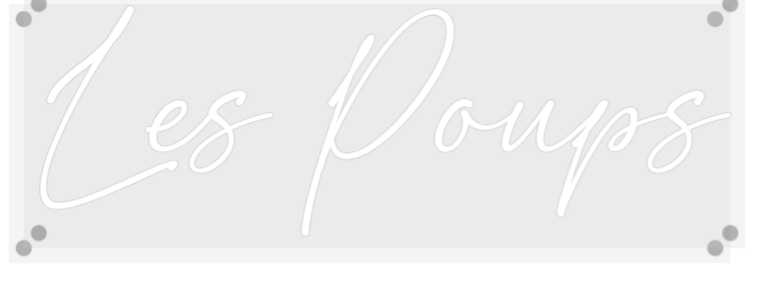 Custom Neon: Les Poups - Mr Luciole