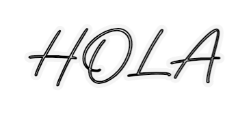 Custom Neon: HOLA - Mr Luciole