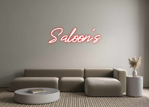 Custom Neon: Saloon's