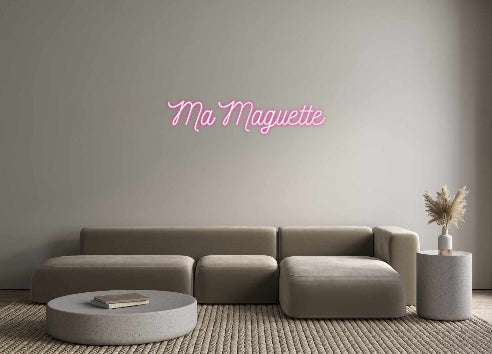 Custom Neon: Ma Maguette