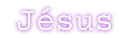Custom Neon: Jésus