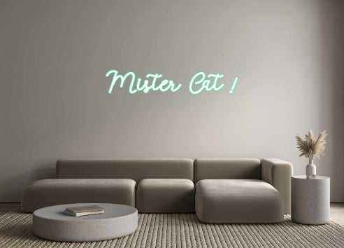 Custom Neon: Mister Cat !