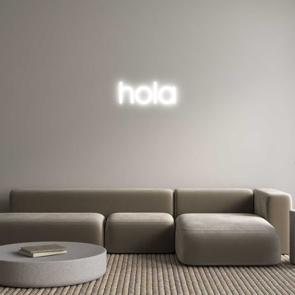 Custom Neon: hola