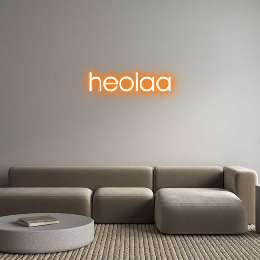 Custom Neon: heolaa