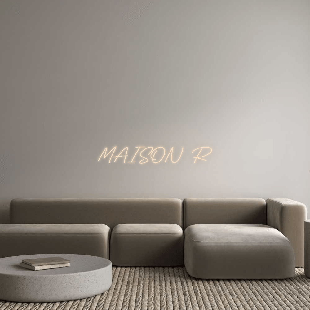 Custom Neon: MAISON R - Mr Luciole