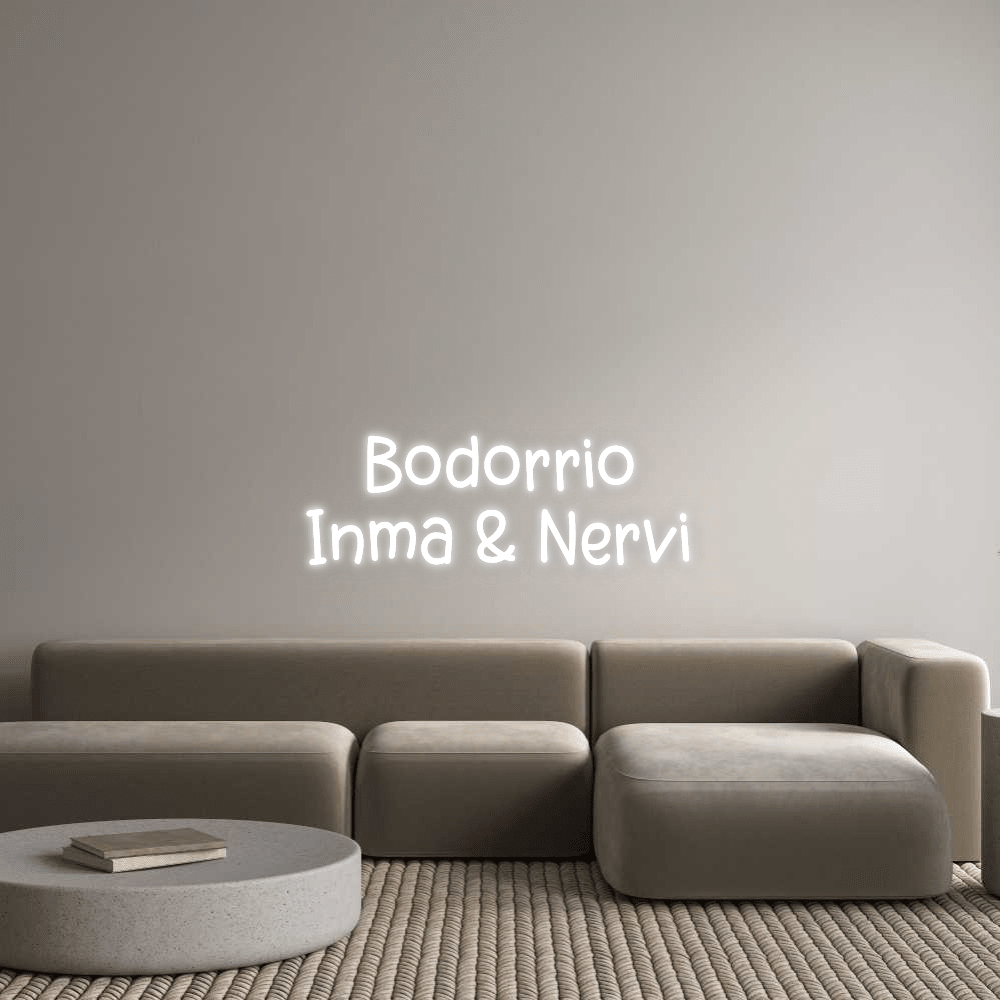 Custom Neon: Bodorrio Inma &... - Mr Luciole